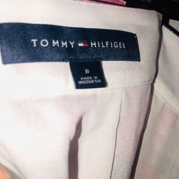 Tommy Hilfiger Plaid Handkerchief doble layer Skirt size 8 - Picture 8 of 9